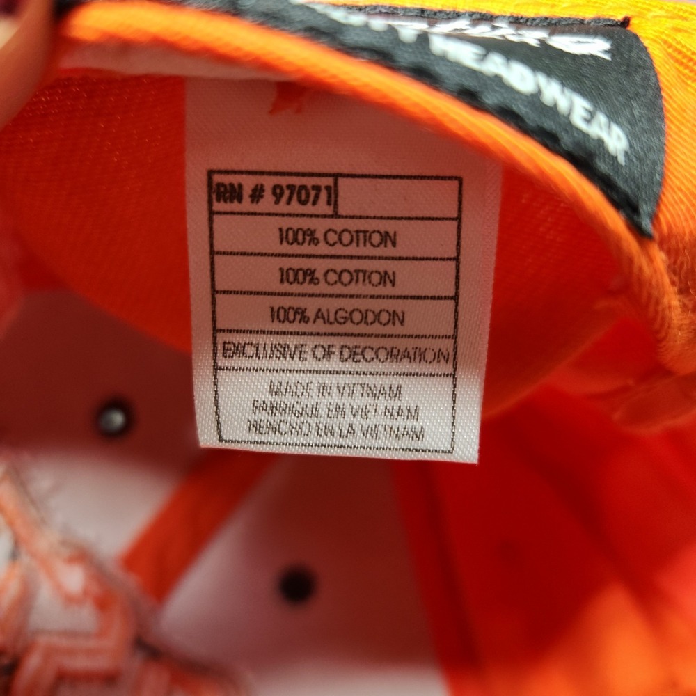 Oklahoma State University  Cap Captivating Genuine‎ Quality Headwear Orange - Picture 6 of 7
